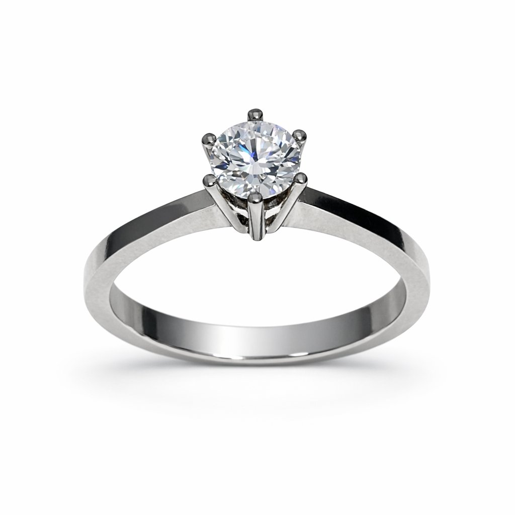 Solitair Ring 0.41 crt. 